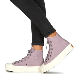 Converse Baskets Mode^- CHUCK TAYLOR ALL STAR LIFT PLATFORM SUMMER UTILITY-LUCID LILAC/V