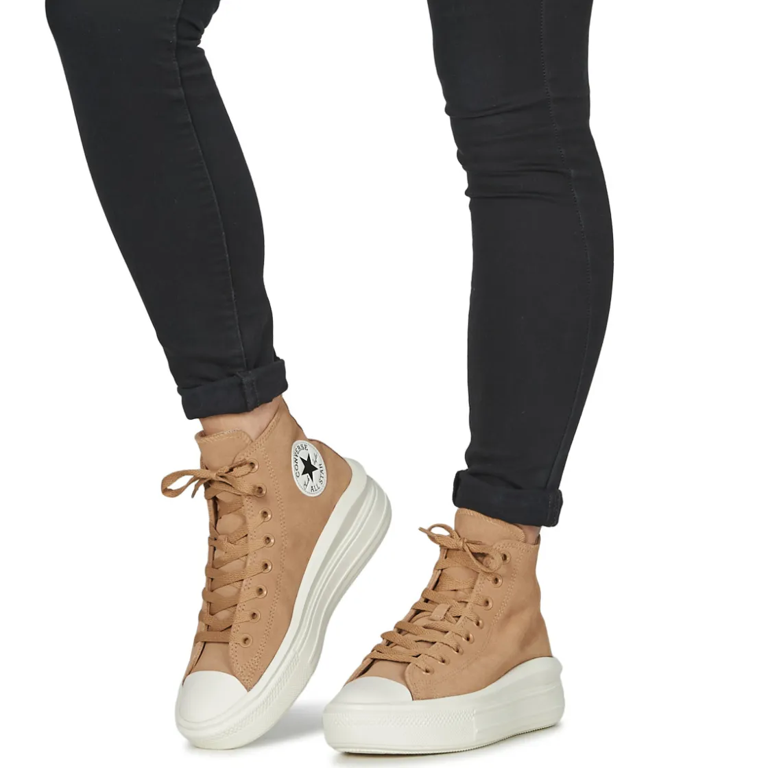 Converse - CHUCK TAYLOR ALL STAR MOVE PLATFORM COLORFUL SUEDE< Baskets Mode