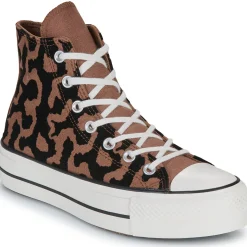 Converse - CHUCK TAYLOR ALL STAR LIFT PLATFORM LEOPARD REMIX< Baskets Mode