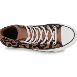 Converse - CHUCK TAYLOR ALL STAR LIFT PLATFORM LEOPARD REMIX< Baskets Mode