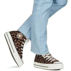 Converse - CHUCK TAYLOR ALL STAR LIFT PLATFORM LEOPARD REMIX< Baskets Mode