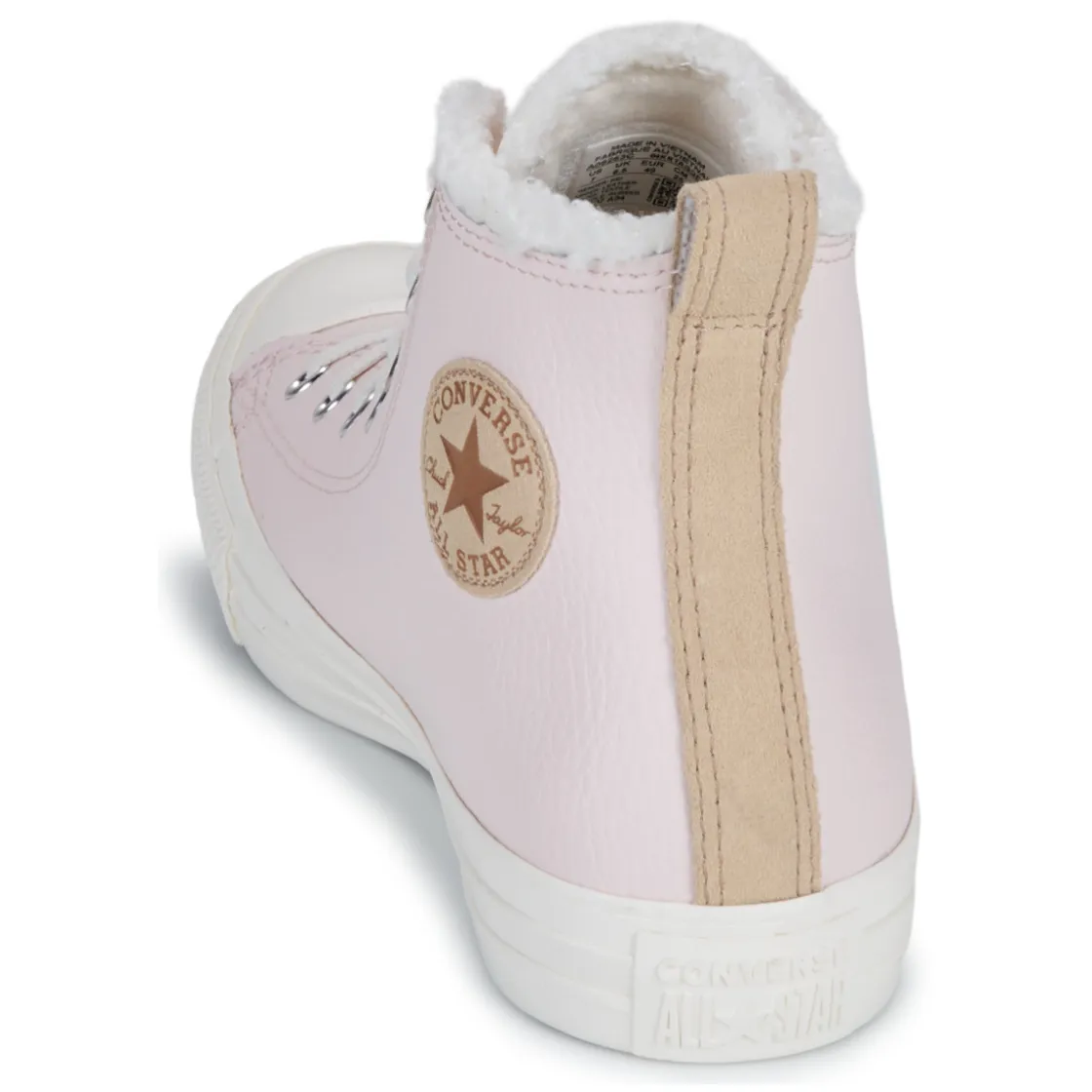 Converse Baskets Mode^- CHUCK TAYLOR ALL STAR LEATHER & SHERPA
