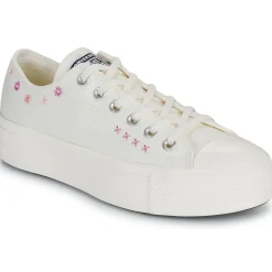 Converse - CHUCK TAYLOR ALL STAR LIFT FLORAL EMBROIDERY LOW TOP< Baskets Mode