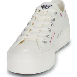 Converse - CHUCK TAYLOR ALL STAR LIFT FLORAL EMBROIDERY LOW TOP< Baskets Mode