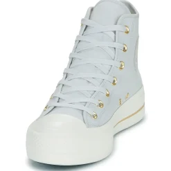 Converse - CHUCK TAYLOR ALL STAR LIFT PLATFORM TAILORED LINES Bleu