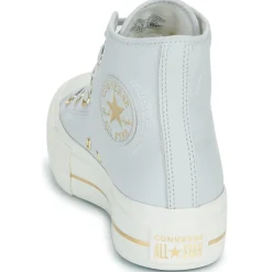 Converse - CHUCK TAYLOR ALL STAR LIFT PLATFORM TAILORED LINES Bleu