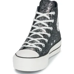 Converse - CHUCK TAYLOR ALL STAR LIFT PLATFORM GLITTER Noir Best