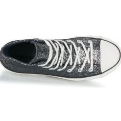 Converse - CHUCK TAYLOR ALL STAR LIFT PLATFORM GLITTER Noir Best
