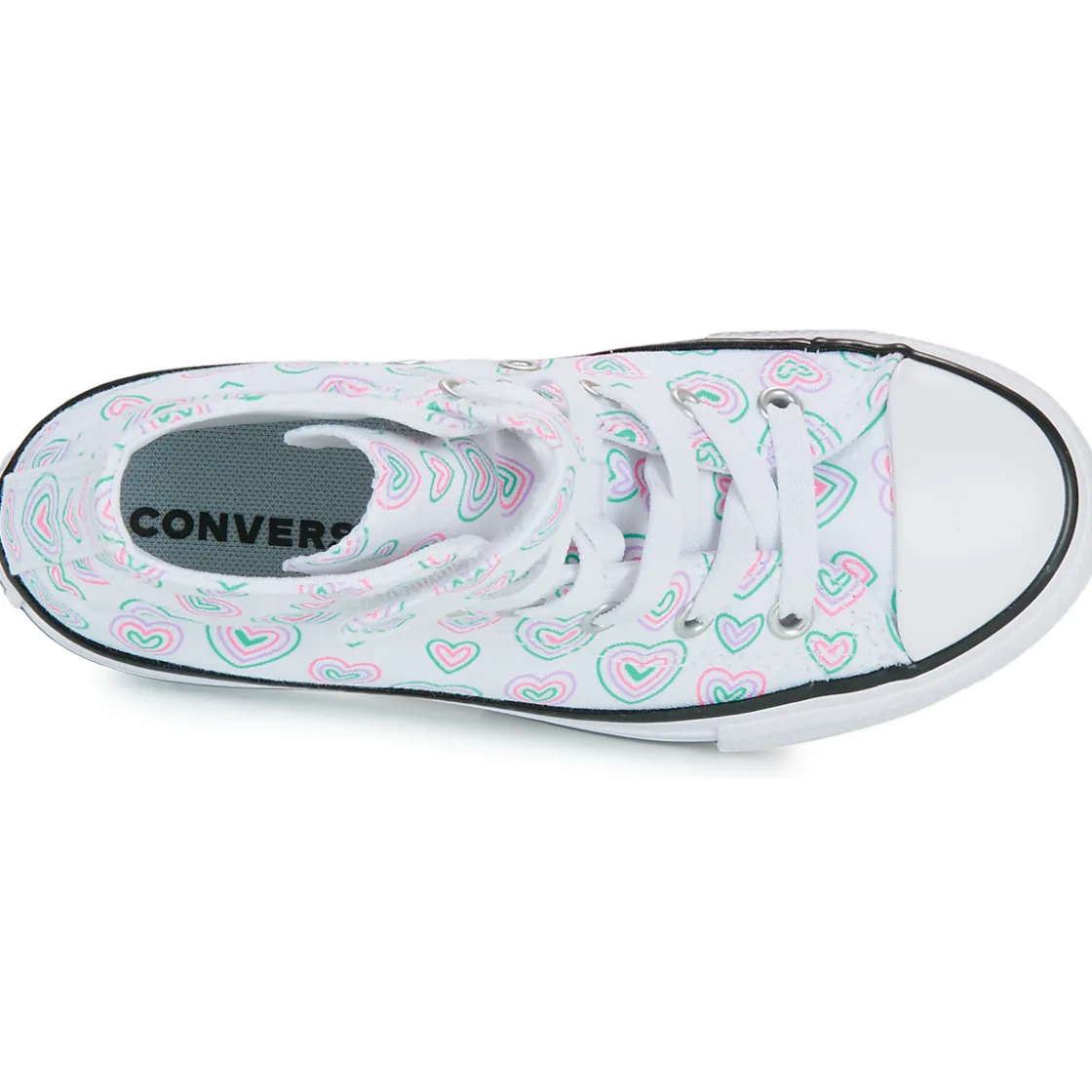 Converse Baskets Mode^- CHUCK TAYLOR ALL STAR HEARTS EASY-ON