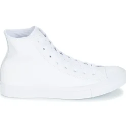 Converse - CHUCK TAYLOR ALL STAR LEATHER HI Blanc Hot