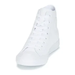 Converse - CHUCK TAYLOR ALL STAR LEATHER HI Blanc Hot