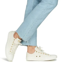 Converse - CHUCK TAYLOR ALL STAR GOLD Blanc Sale