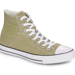 Converse - CHUCK TAYLOR ALL STAR CANVAS & JACQUARD Vert Discount