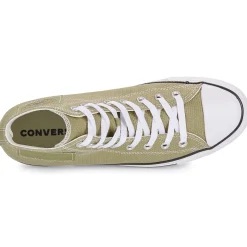 Converse - CHUCK TAYLOR ALL STAR CANVAS & JACQUARD Vert Discount