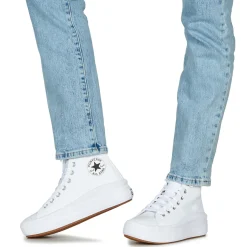 Converse - CHUCK TAYLOR ALL STAR MOVE PLATFORM LEATHER< Baskets Mode