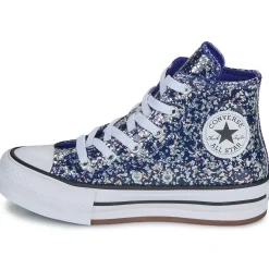 Converse - CHUCK TAYLOR ALL STAR EVA LIFT GLITTER Bleu Clearance