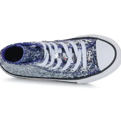 Converse - CHUCK TAYLOR ALL STAR EVA LIFT GLITTER Bleu Clearance