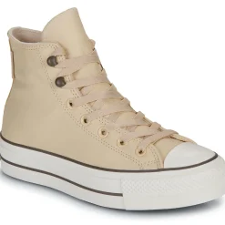 Converse Baskets Mode^- CHUCK TAYOR ALL STAR LIFT PLATFORM WEATHERIZED LEATHER