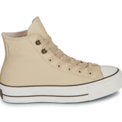 Converse Baskets Mode^- CHUCK TAYOR ALL STAR LIFT PLATFORM WEATHERIZED LEATHER