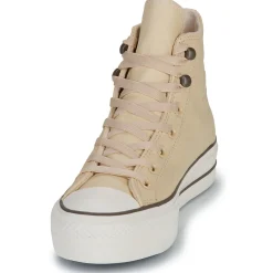 Converse Baskets Mode^- CHUCK TAYOR ALL STAR LIFT PLATFORM WEATHERIZED LEATHER
