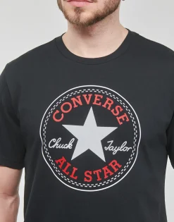 Converse - GO-TO CHUCK TAYLOR CLASSIC PATCH TEE Noir Hot