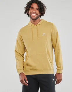 Converse - GO-TO EMBROIDERED STAR CHEVRON PULLOVER HOODIE Jaune Clearance
