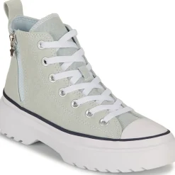 Converse - KIDS' CHUCK TAYLOR ALL STAR LUGGED LIFT PLATFORM RETRO Gris Discount