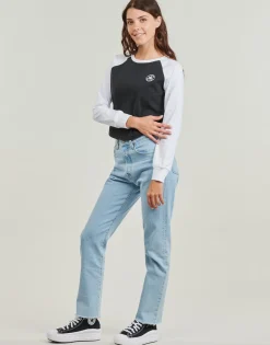 Converse T-shirts & Polos^- RAGLAN LONG-SLEEVE TOP