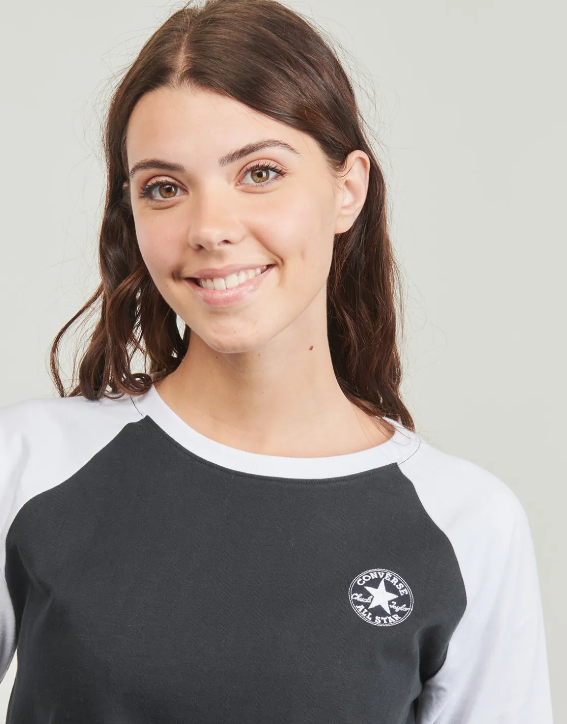 Converse T-shirts & Polos^- RAGLAN LONG-SLEEVE TOP