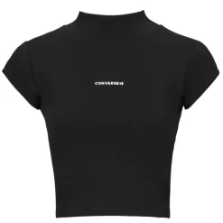 Converse - WORDMARK TOP BLACK< T-shirts & Polos