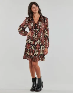 Derhy - AGRIPPINE ROBE Multicolore Discount