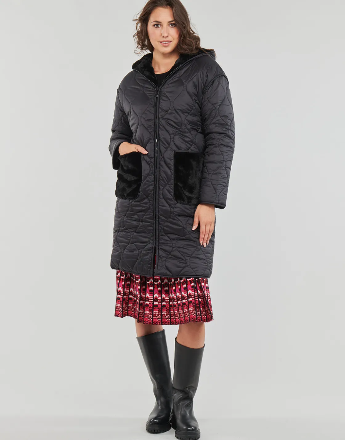 Derhy Manteaux^- FAUSTINE PARKA REVERSIBLE