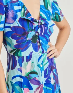 Derhy - PRUNE ROBE< Robes