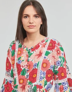 Derhy - TREILLIS FLOWER Multicolore Clearance
