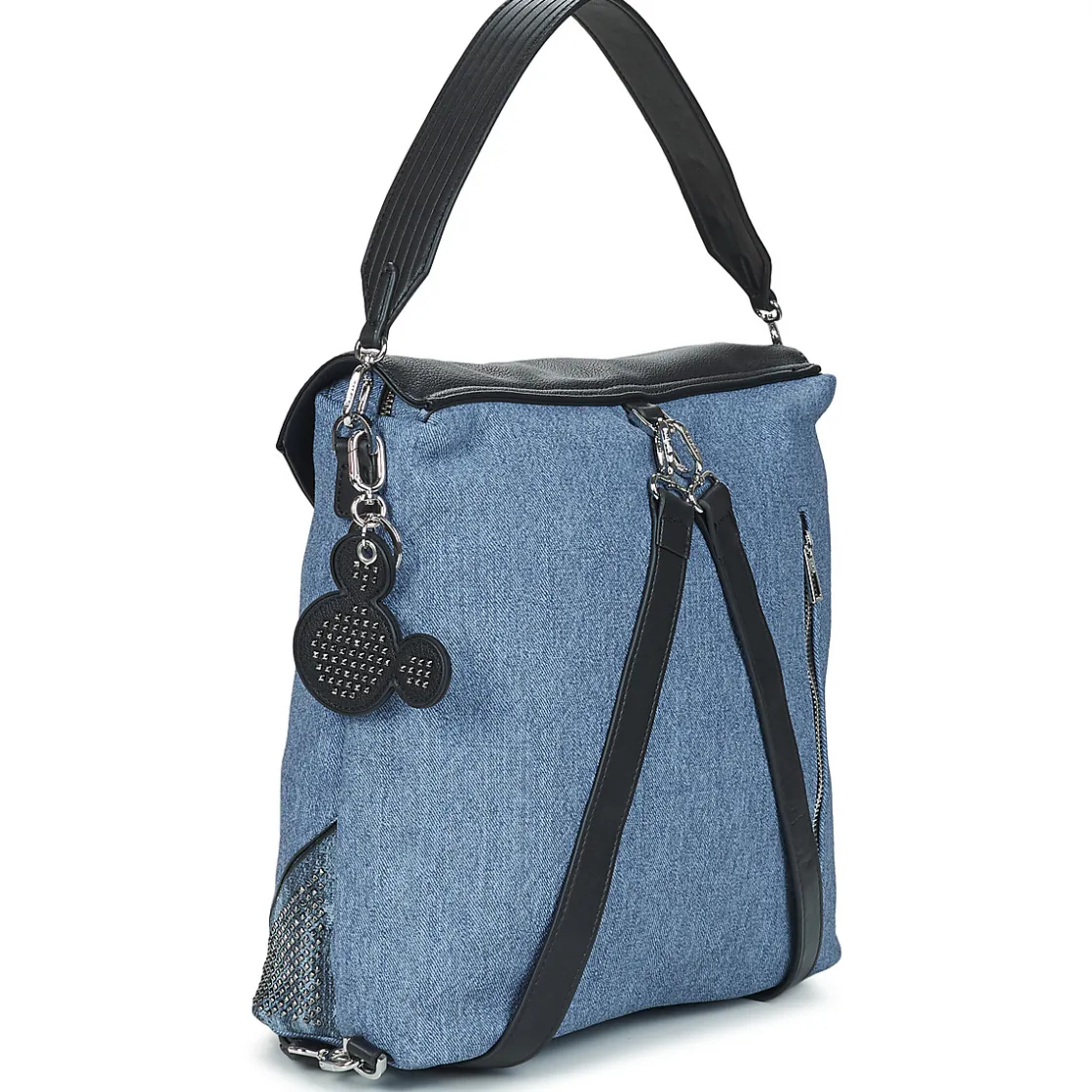 Desigual Sacs À Dos^- BACK MICKEY DENIM EDGE JERSEY MAXI PU