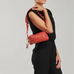 Desigual - BAG HALF LOGO Rouge Discount