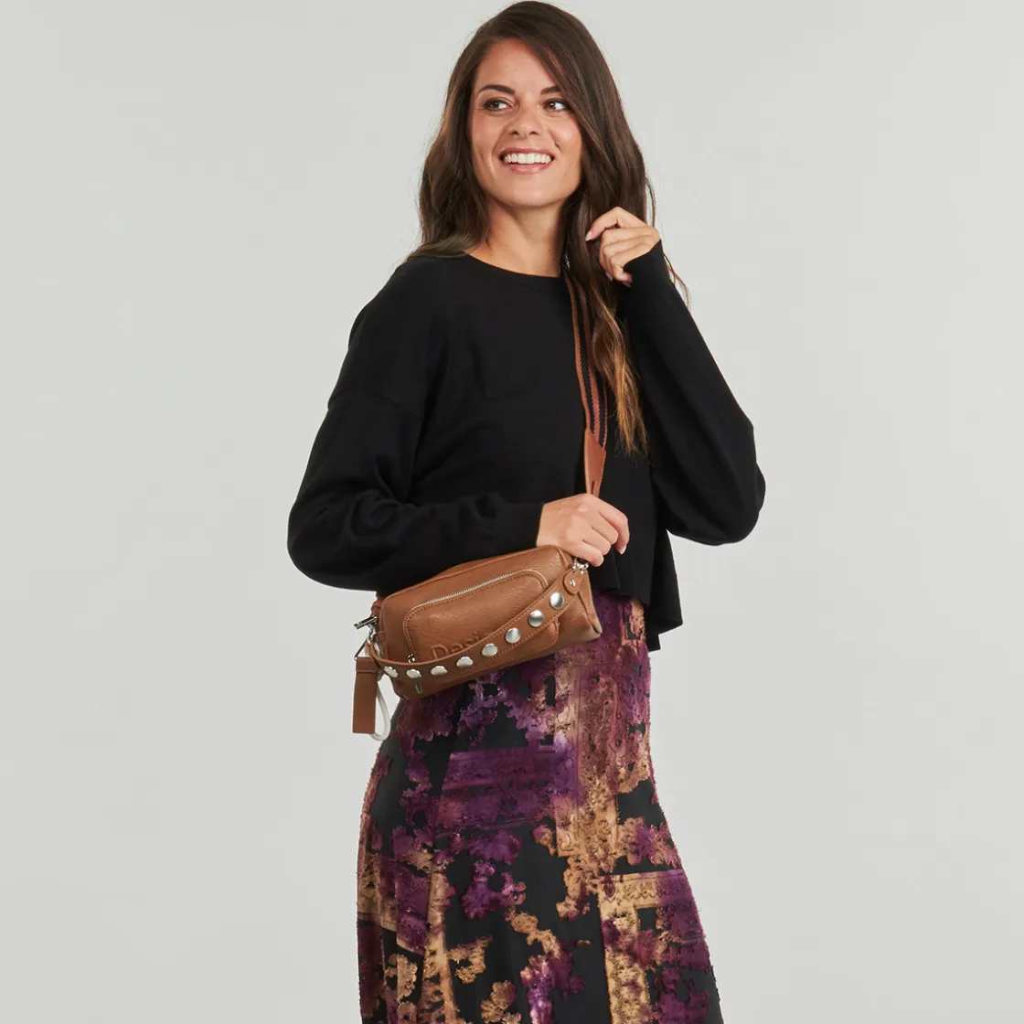 Desigual - BAG HALF LOGO FW24 PRADES CONT< Besaces / Sacs Bandoulière