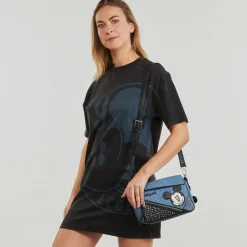 Desigual - BAG MICKEY DENIM EDGE PHUKET MINI NF PU< Sacs À Main