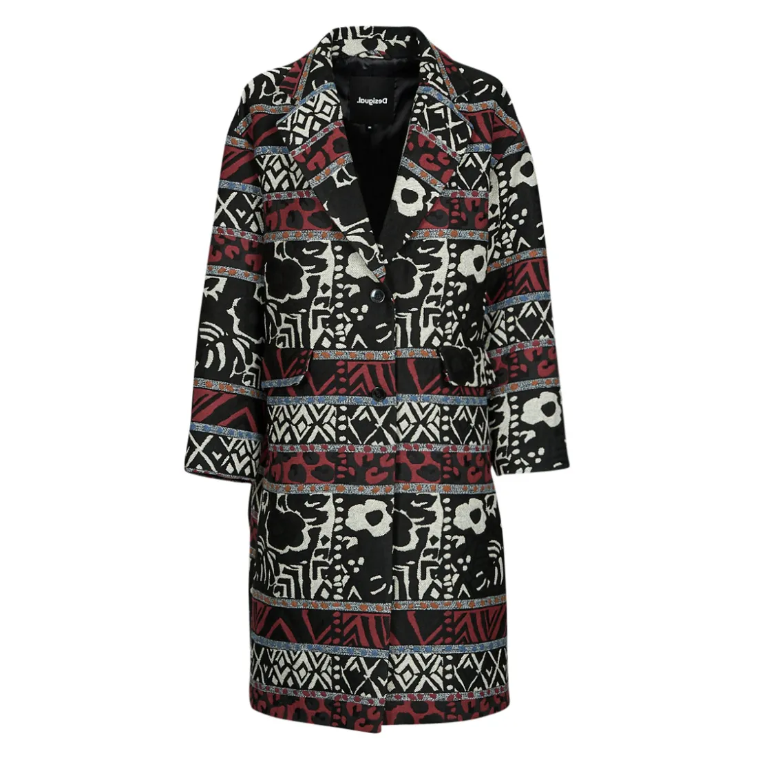 Desigual - COAT_DEV Multicolore Hot