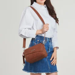 Desigual - DEJAVU PHUKET MINI Marron Discount