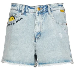 Desigual - DENIM_CAT SMILE BleuClair Discount