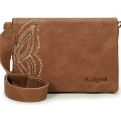 Desigual - GOODALL DORTMUND FLAP Marron Hot