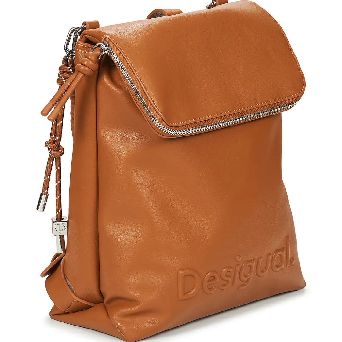Desigual - HALF HAMPTON Marron Outlet