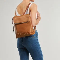 Desigual - HALF HAMPTON Marron Outlet