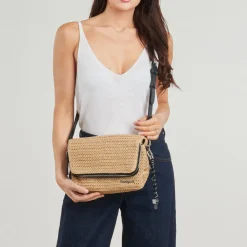 Desigual Besaces / Sacs Bandoulière^- HALF LOGO RAFFIA VENECIA 3.0