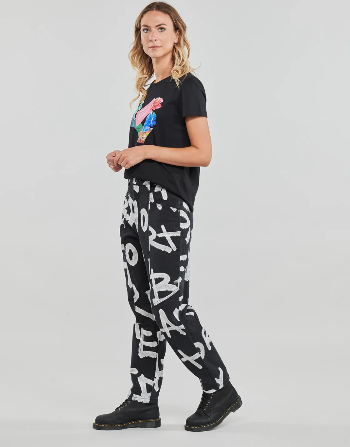 Desigual - PANT_BROCHA< Pantalons