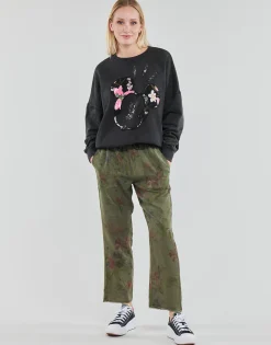 Desigual - PANT_MICKEY CAMO FLOWERS Hot