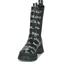 Desigual - SHOES CHELSEA HIGH LETTERING< Bottines / Boots