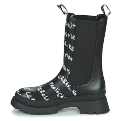 Desigual - SHOES CHELSEA HIGH LETTERING< Bottines / Boots