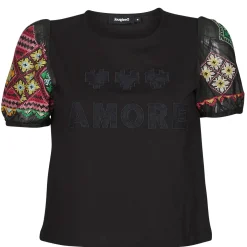 Desigual - TS_AMORE XXX< T-shirts & Polos